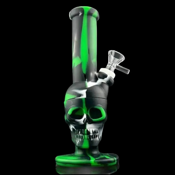 SKULL TUBE SILICONE RIG - SmokeMEGA