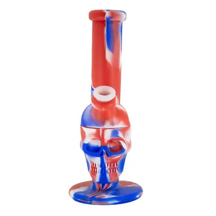 SKULL TUBE SILICONE RIG - SmokeMEGA