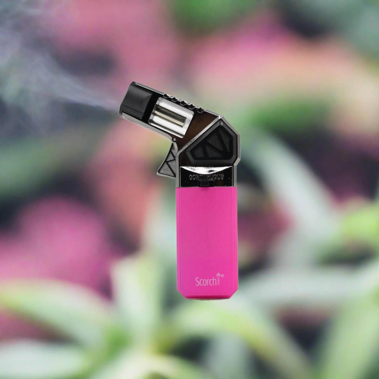 Pink Scorch Torch 45° Degree Torch Lighter - SmokeMEGA