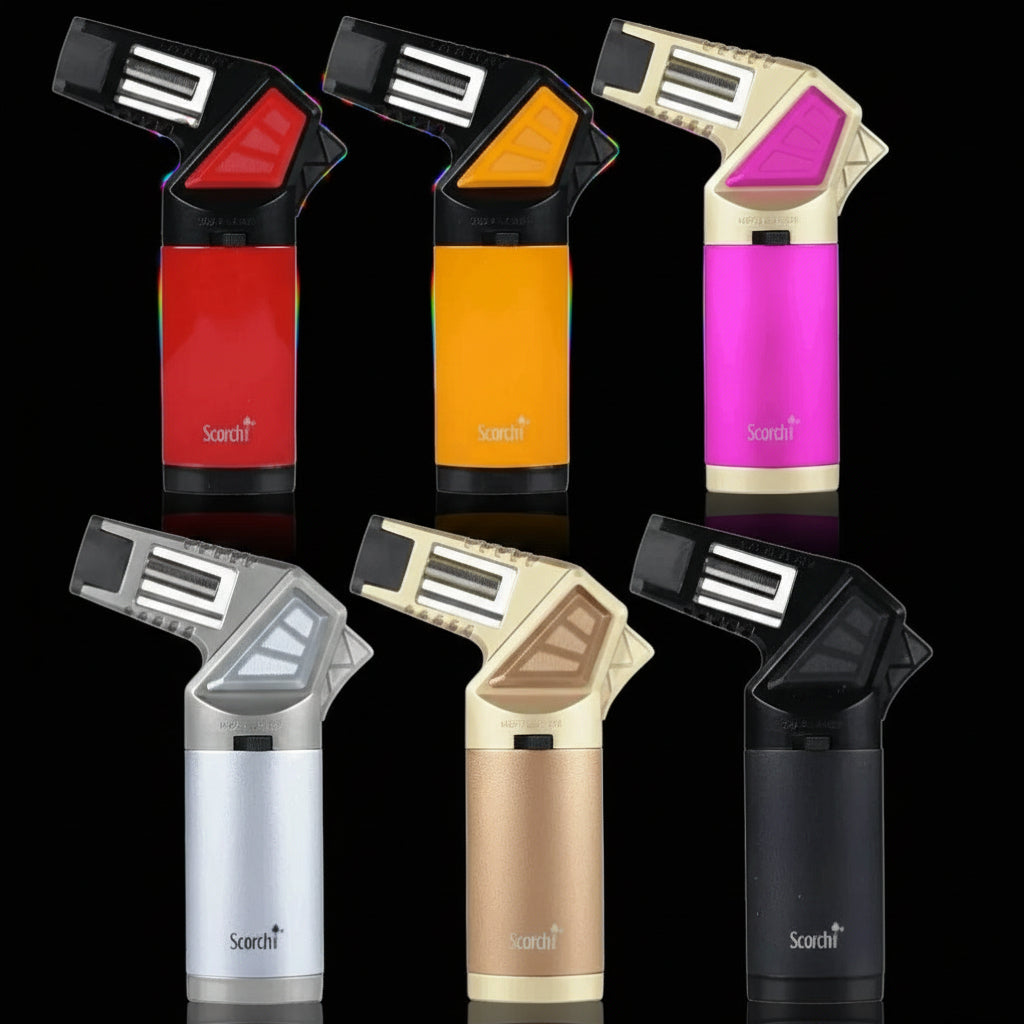 Scorch Torch -61575-EASY GRIP SINGLE JET FLAME - SmokeMEGA