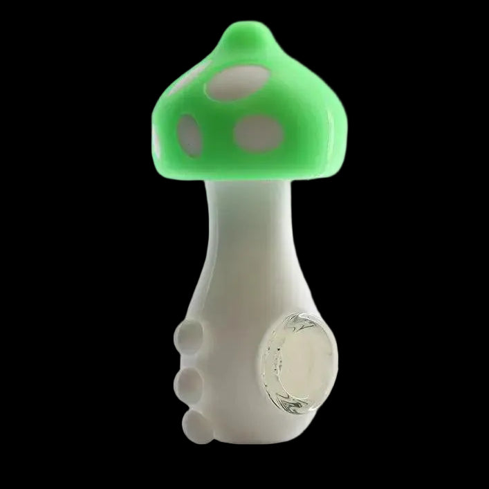 Silicone Pipe | 4.25" Silicone Mushroom Hand Pipe