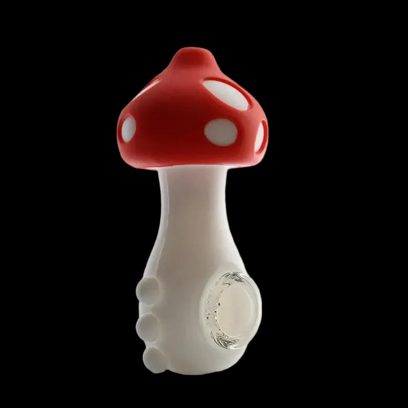 Silicone Pipe | 4.25" Silicone Mushroom Hand Pipe