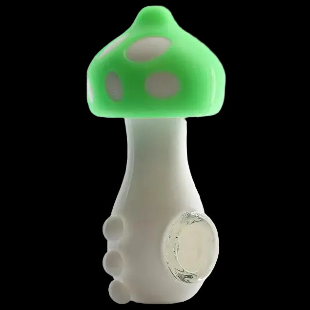 Silicone Pipe | 4.25" Silicone Mushroom Hand Pipe
