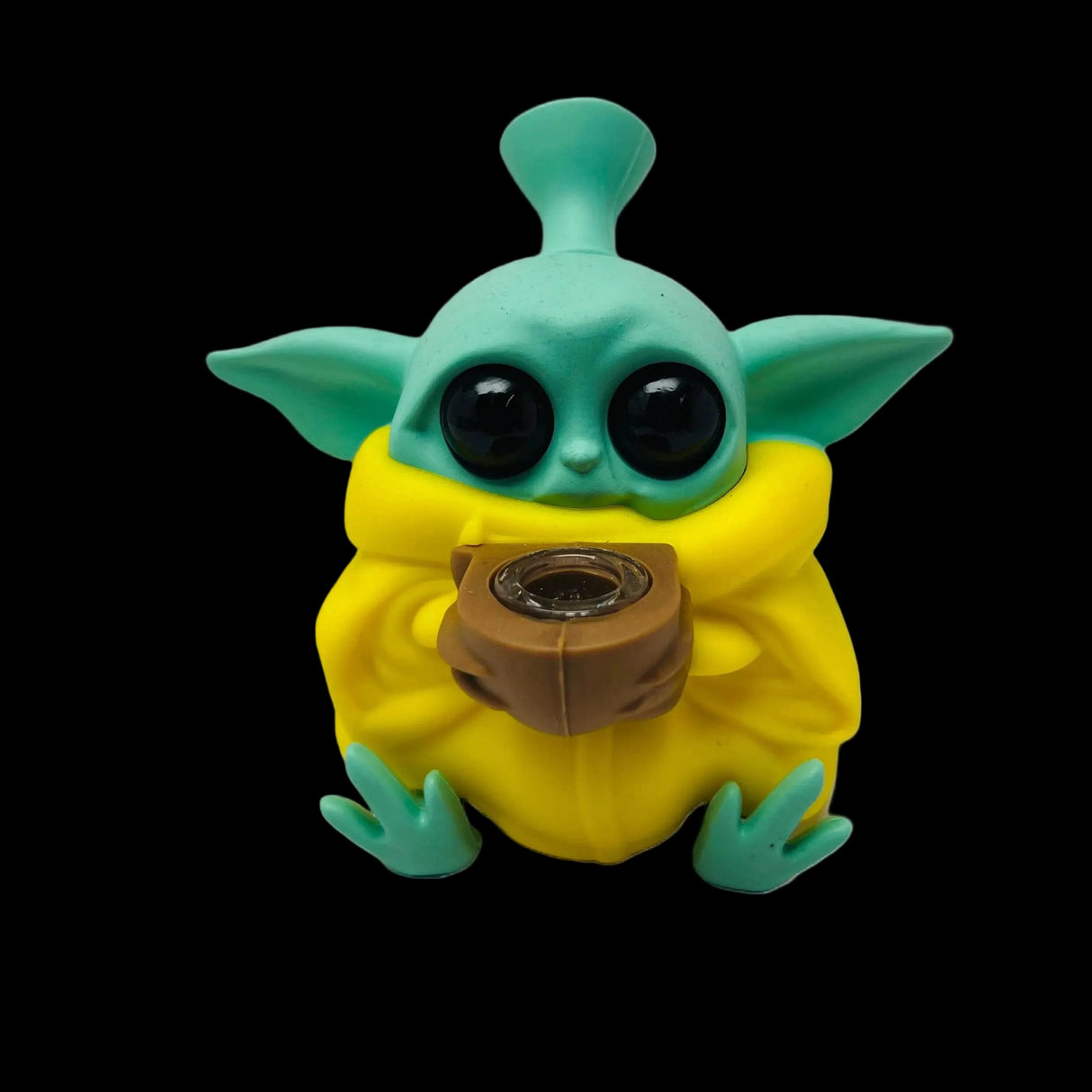 Silicone Water Pipe | Baby Yoda - SmokeMEGA
