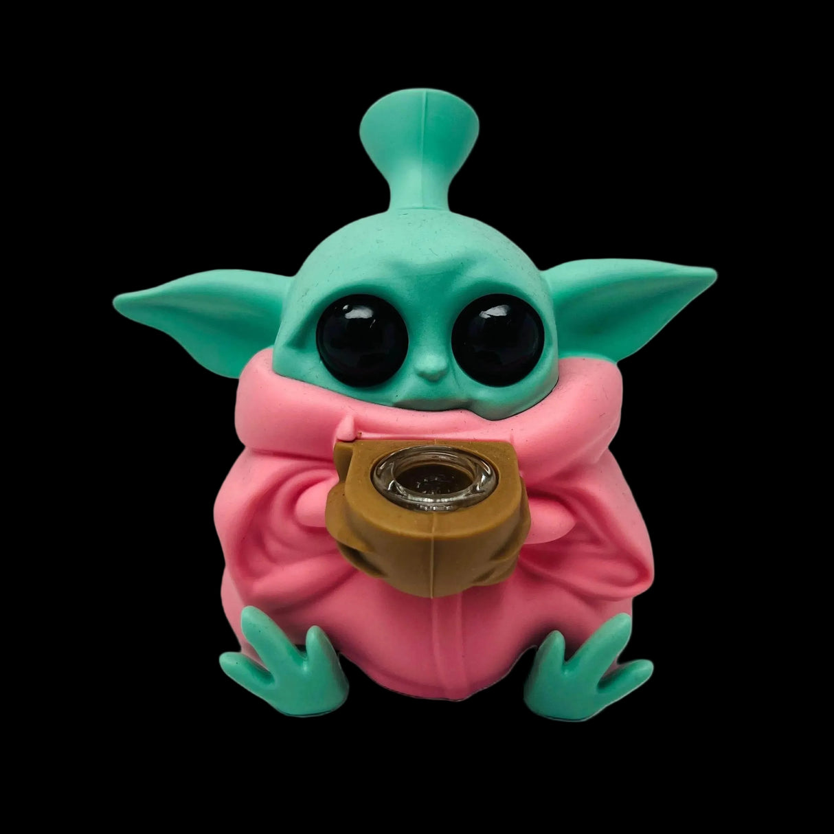 Silicone Water Pipe | Baby Yoda - SmokeMEGA