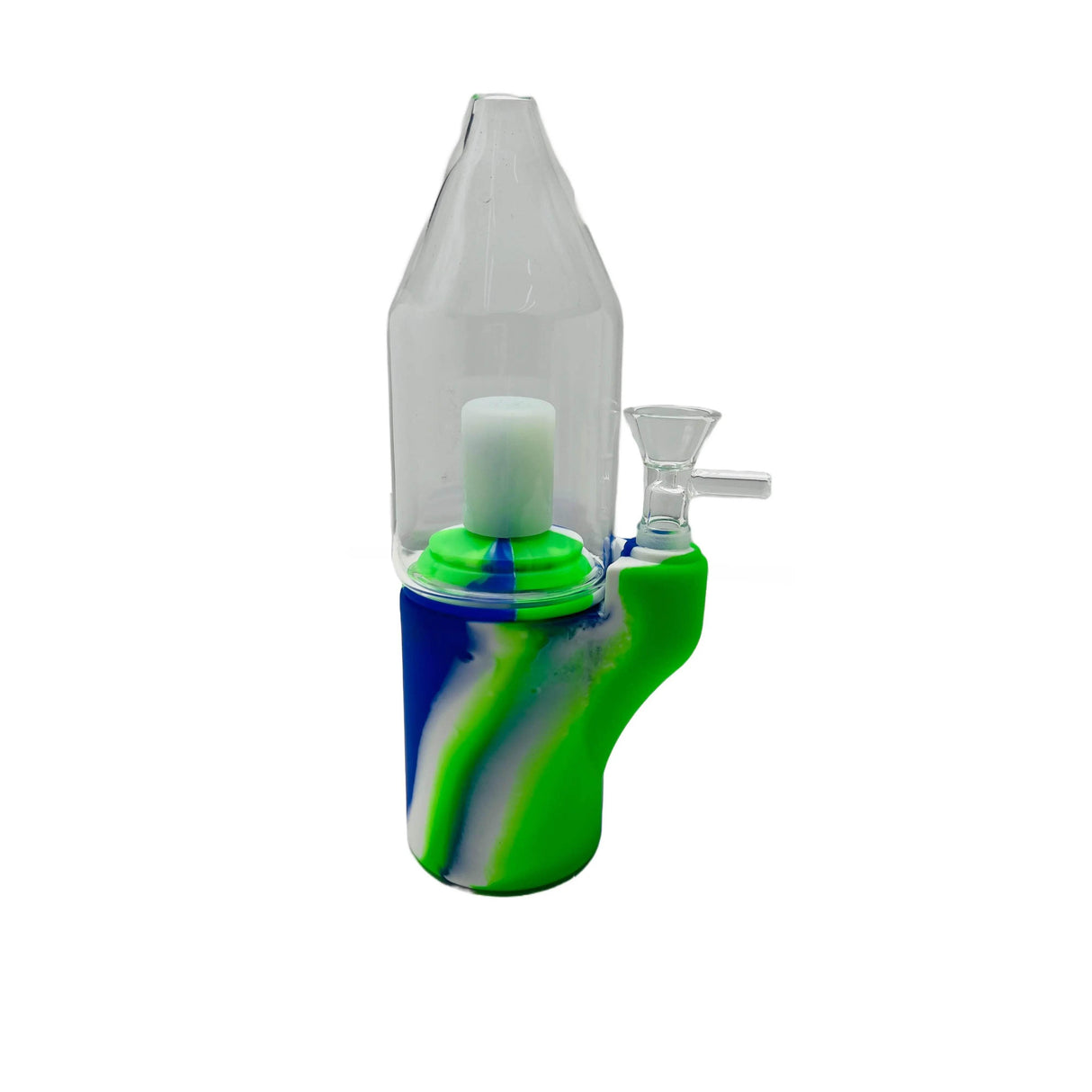 Silicone Water Pipe | Glass Peak Dome - SmokeMEGA
