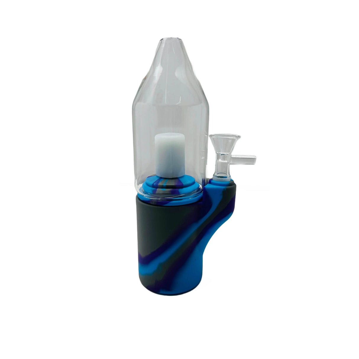 Silicone Water Pipe | Glass Peak Dome - SmokeMEGA