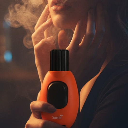 Single Flame Modern Button Butane Refillable Scorch Torch Lighter - SmokeMEGA