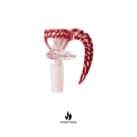 Single Horn Glass Bowls - SmokeMEGA