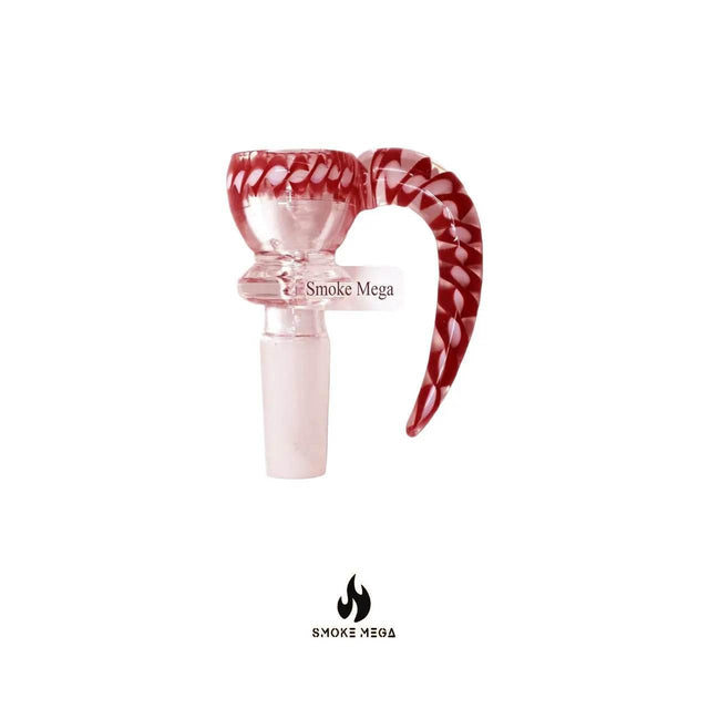 Single Horn Glass Bowls - SmokeMEGA