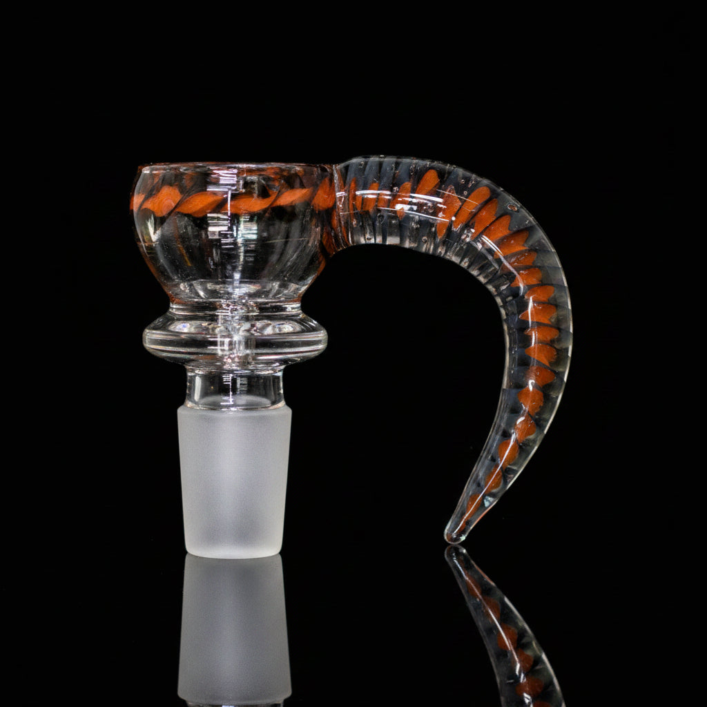 Single Horn Glass Bowls - SmokeMEGA