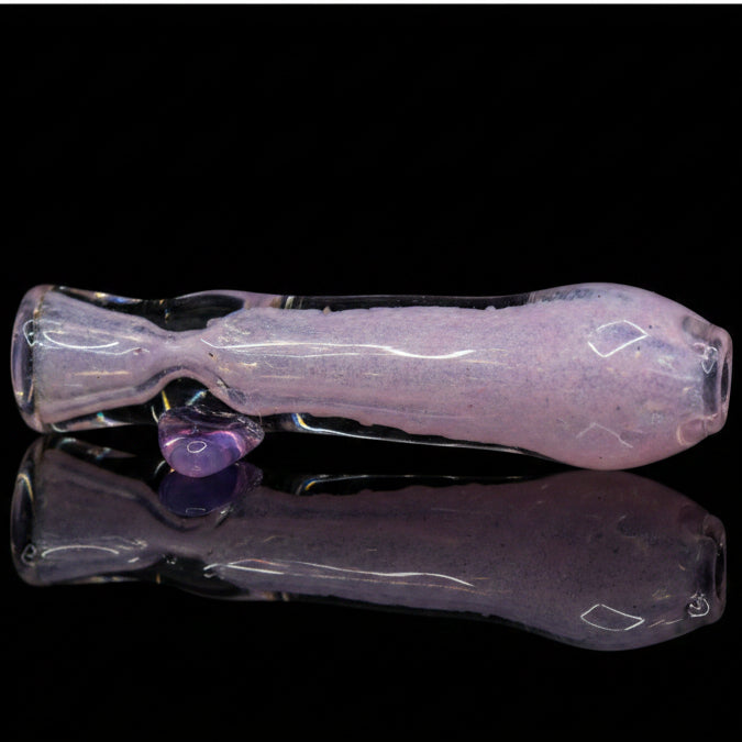 Sk - 1127 3" Hand Blown Chillum Slime Frit Hand Pipe