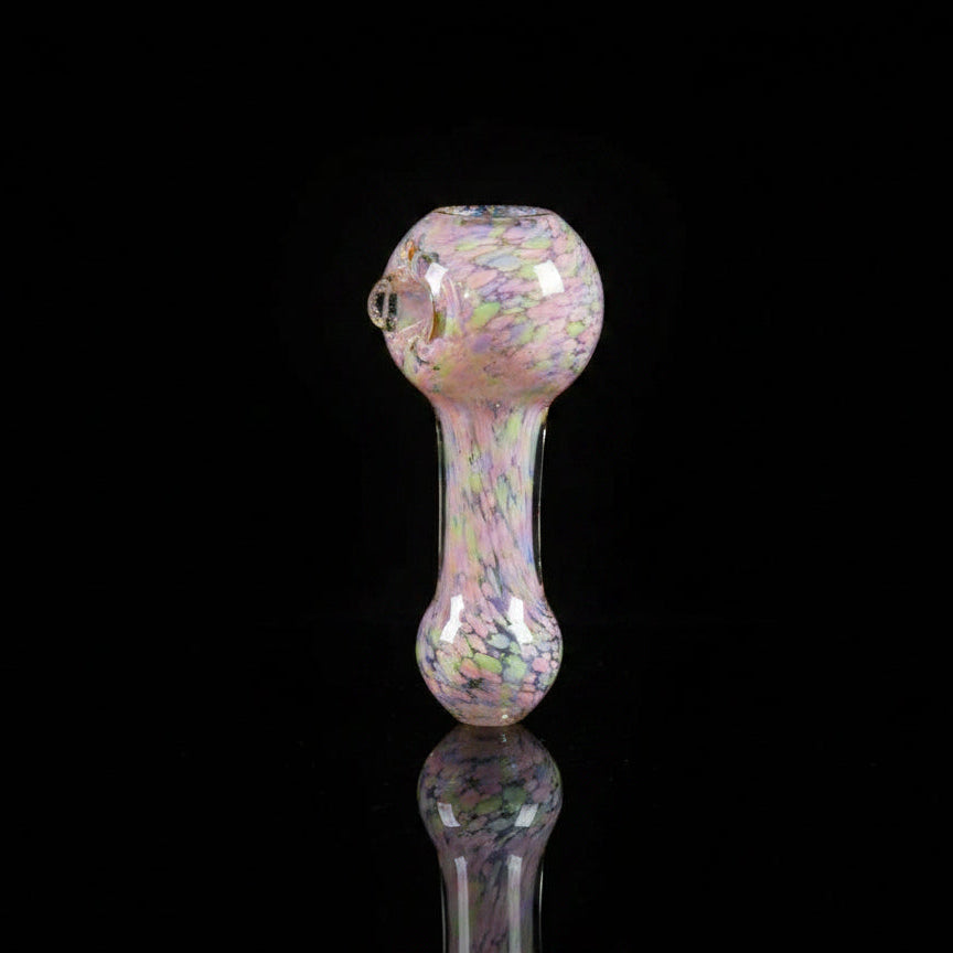 5" pastel cloud spoon hand pipe with unique design and durable construction.