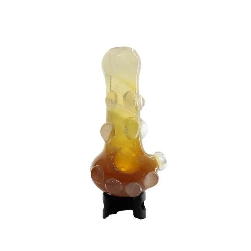 Spotty Spoon Handmade Glass Hand Pipe 5 Inches - SmokeMEGA