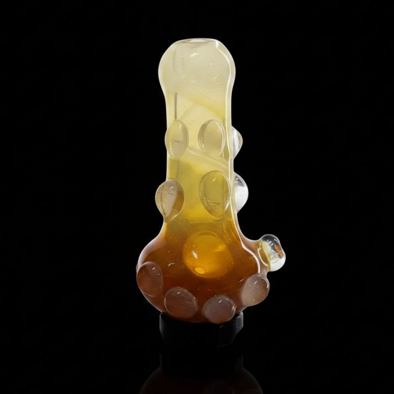 Spotty Spoon Handmade Glass Hand Pipe 5 Inches - SmokeMEGA