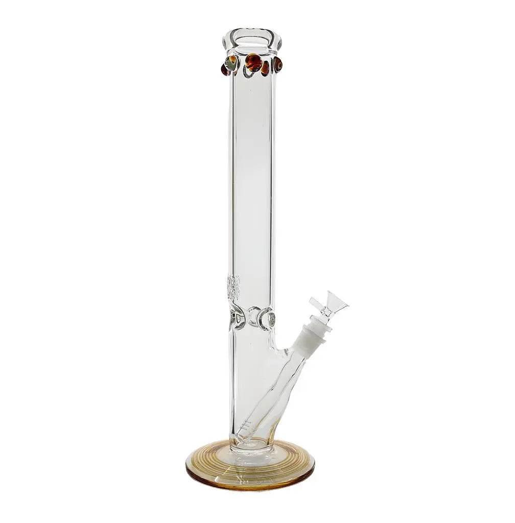 Straights Tube Bong | 16 Inch 5mm American Made - SmokeMEGA