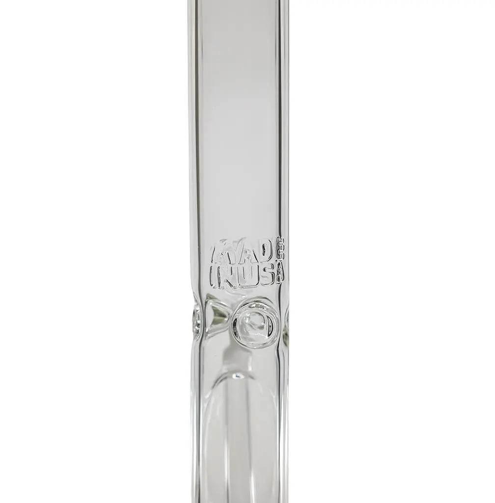 Straights Tube Bong | 16 Inch 5mm American Made - SmokeMEGA