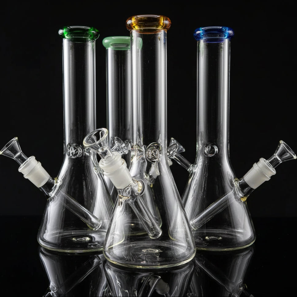 Strong Glass New classic design Glass Bong 8inch - SmokeMEGA