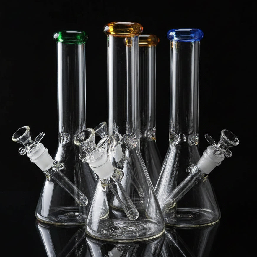 Strong Glass New classic design Glass Bong 8inch - SmokeMEGA