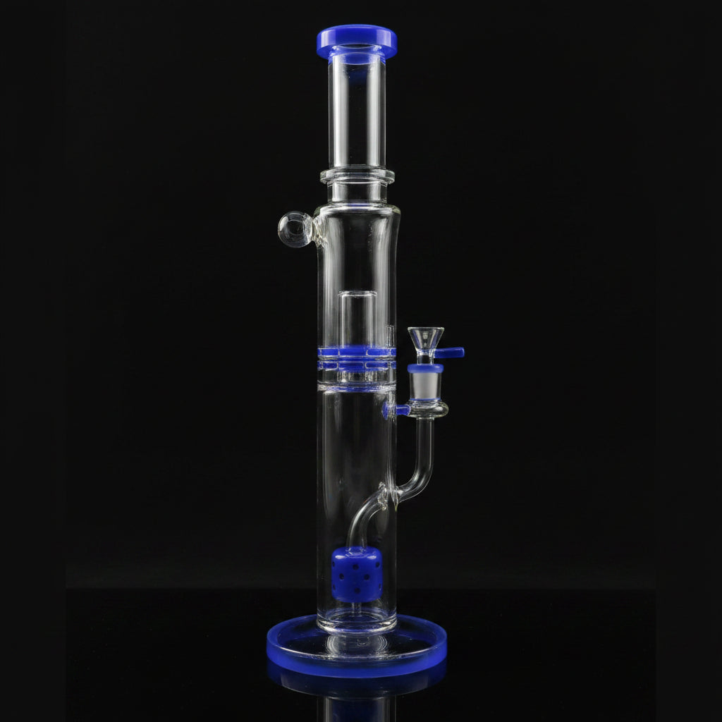 The New 16 inch double shower head Percolator Bong - SmokeMEGA