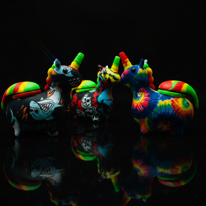 Unicorn Silicone Water Pipe - SmokeMEGA