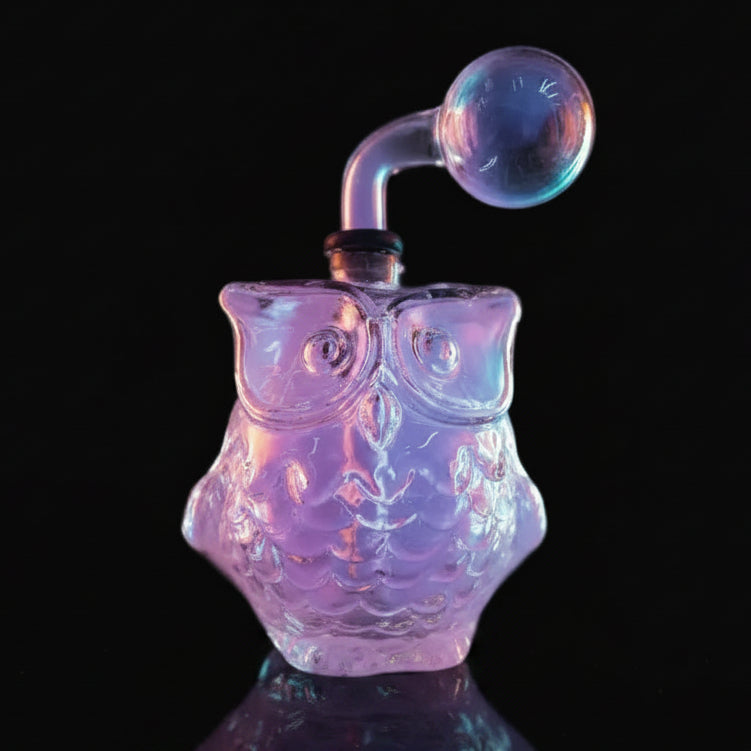 Unique VOSAREA Owl Vase Oil Rig - SmokeMEGA