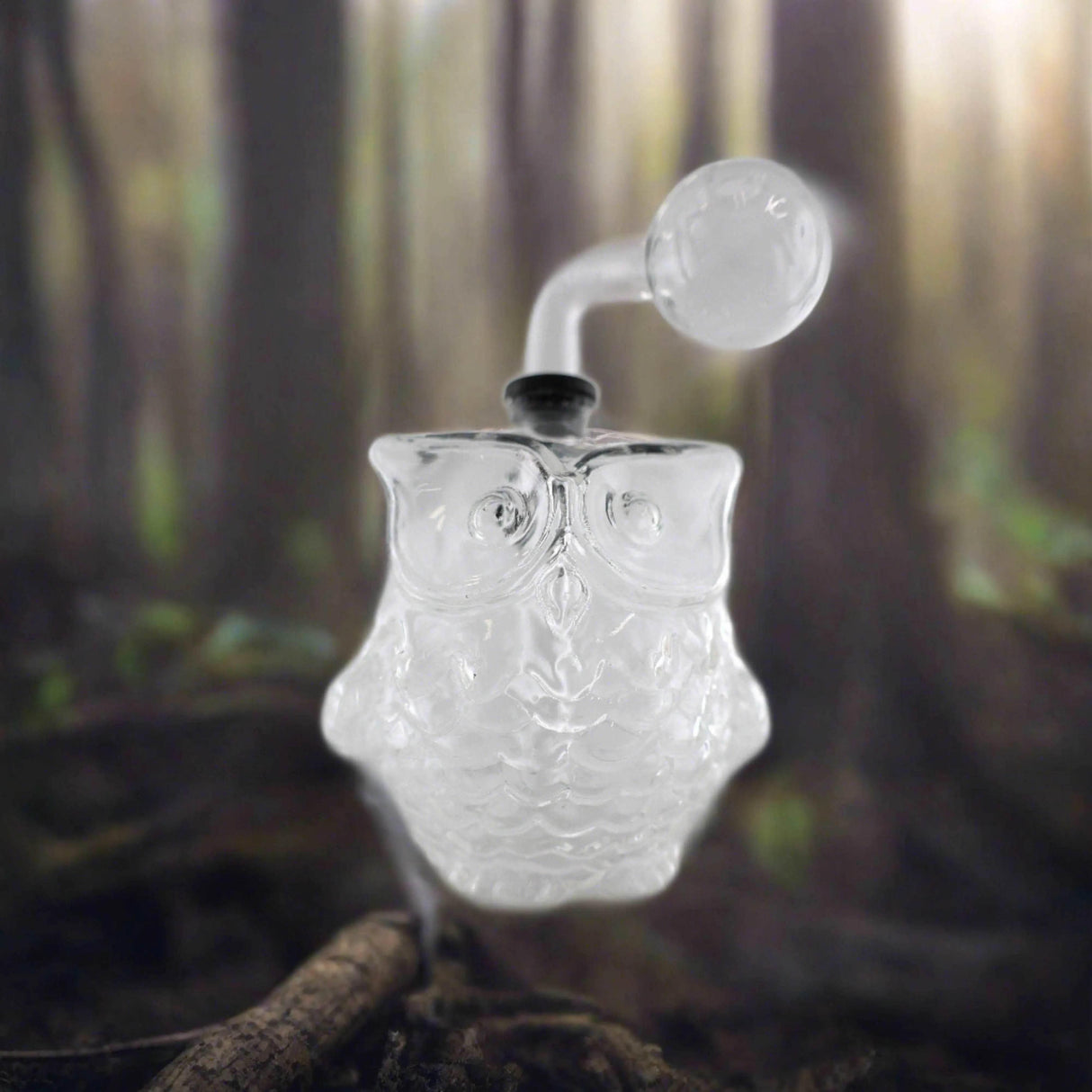 Unique VOSAREA Owl Vase Oil Rig - SmokeMEGA