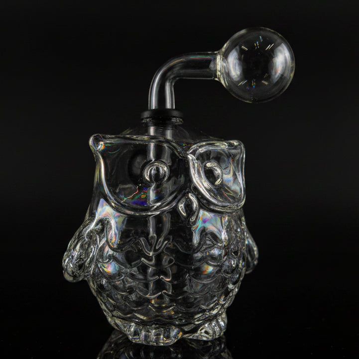 Unique VOSAREA Owl Vase Oil Rig - SmokeMEGA