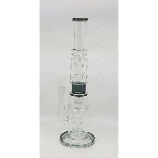 Water Bong | 18 Inch Shower Head Straight - SmokeMEGA