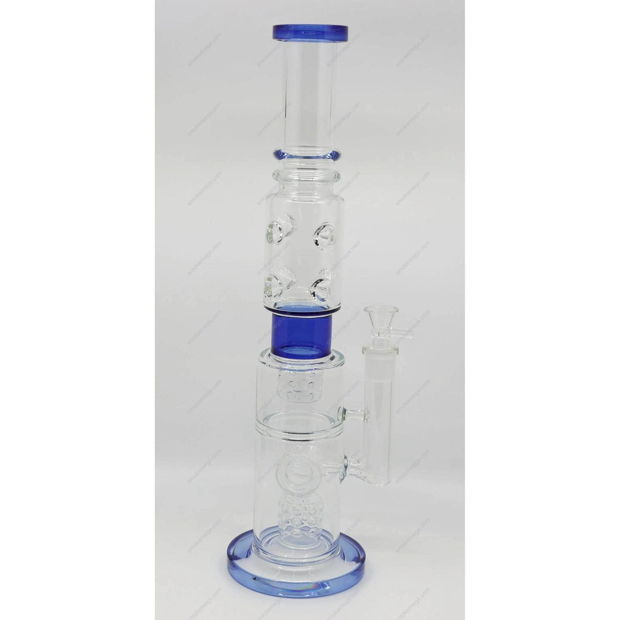 Water Bong | 18 Inch Shower Head Straight - SmokeMEGA