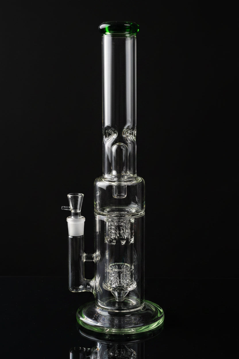 Water Bong | 20 inch Triple Shower head Parc - SmokeMEGA