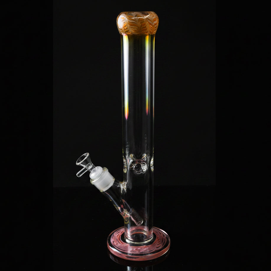 Water Bong | American Made Straights 14 Inch (9mm) - SmokeMEGA