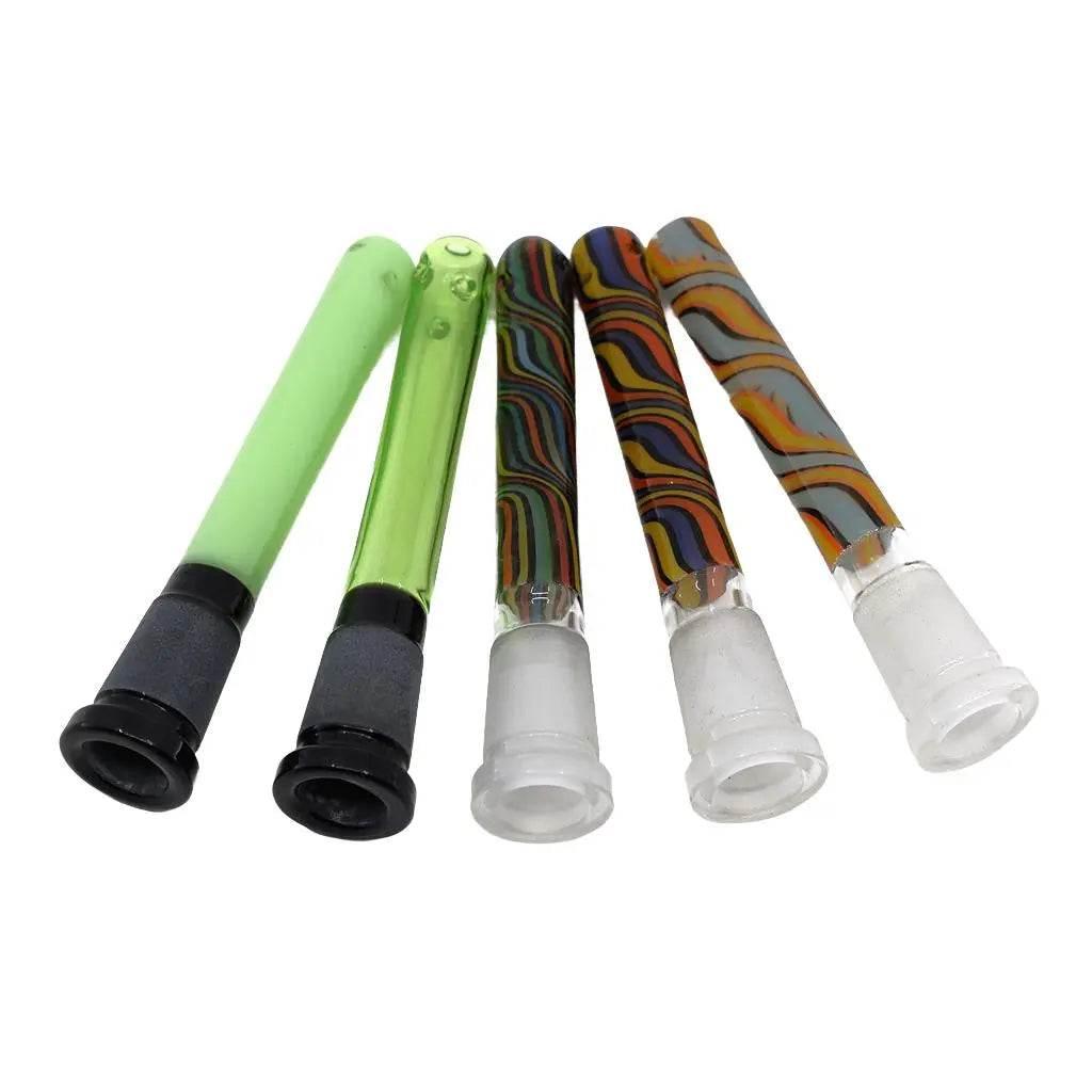 Water Pipe Smoker | 14mm Color Down Stem - SmokeMEGA