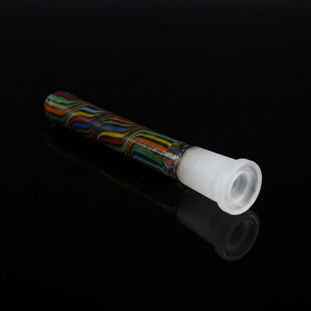 Water Pipe Smoker | 14mm Color Down Stem - SmokeMEGA