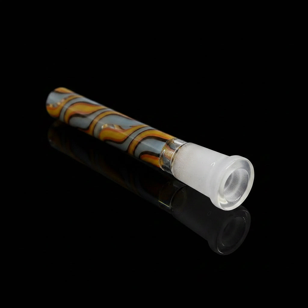 Water Pipe Smoker | 14mm Color Down Stem - SmokeMEGA