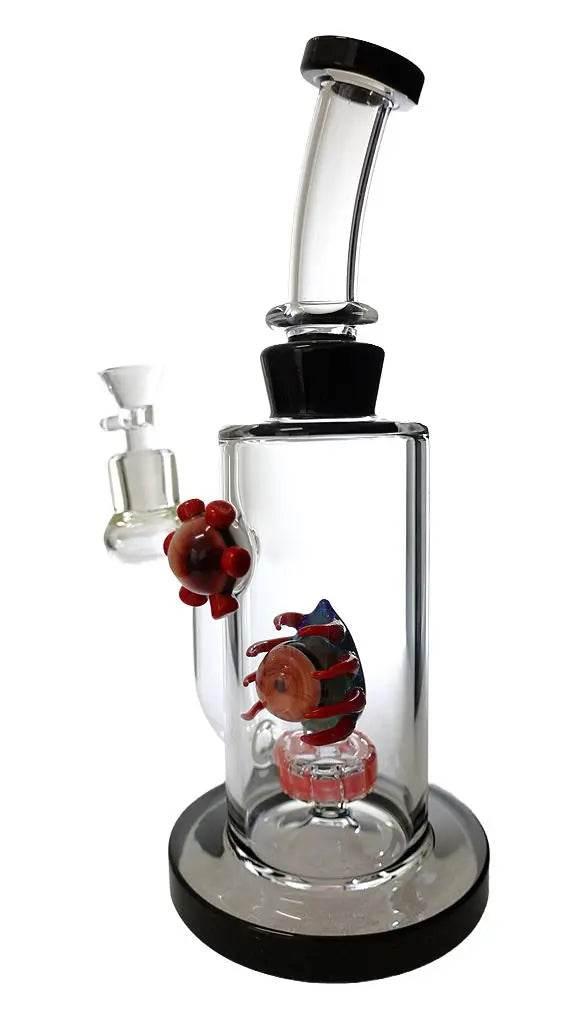Water Pipe | 10 Inch Monster Two Eyes Recycle Water Pipe - SmokeMEGA