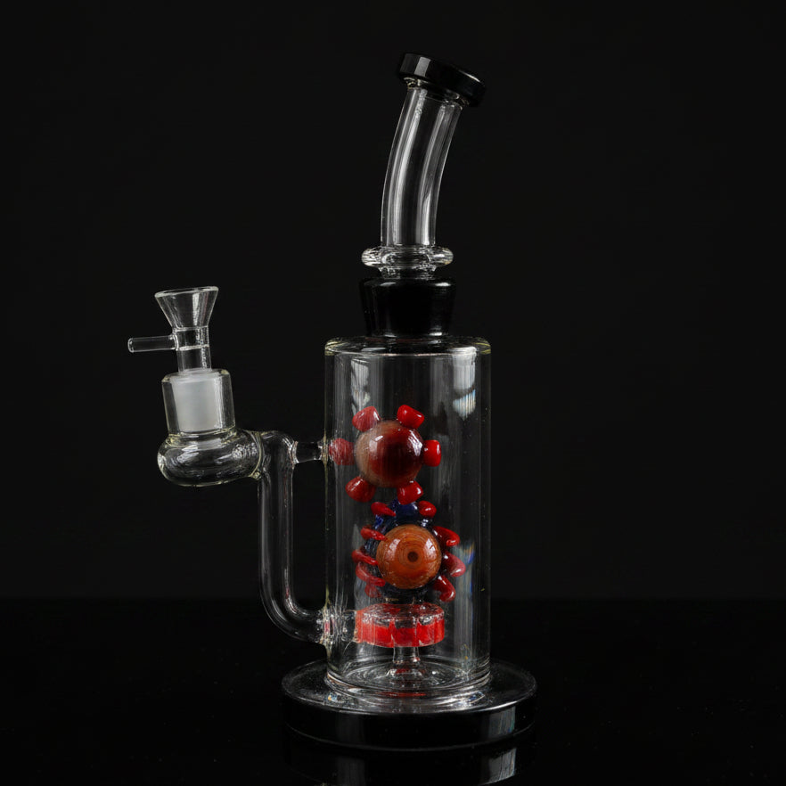 Water Pipe | 10 Inch Monster Two Eyes Recycle Water Pipe - SmokeMEGA