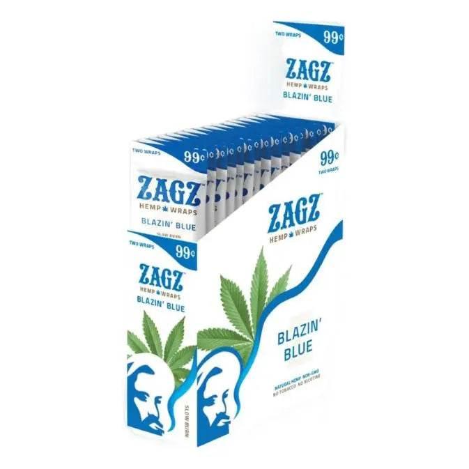 Zagz Hemp Wraps - 25 Pack | Zig Zag Hemp Wraps - SmokeMEGA