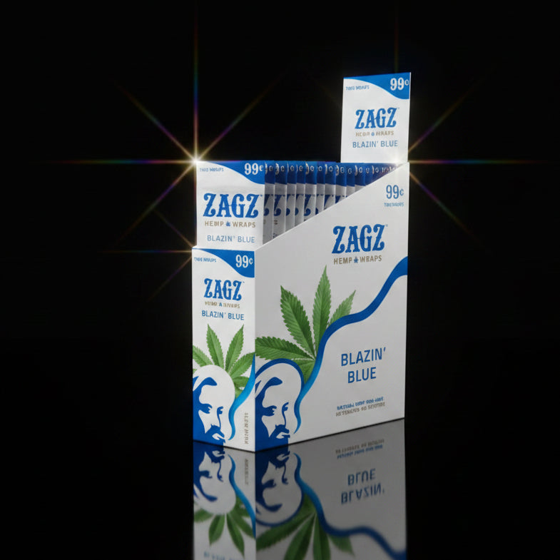 Zagz Hemp Wraps - 25 Pack | Zig Zag Hemp Wraps - SmokeMEGA