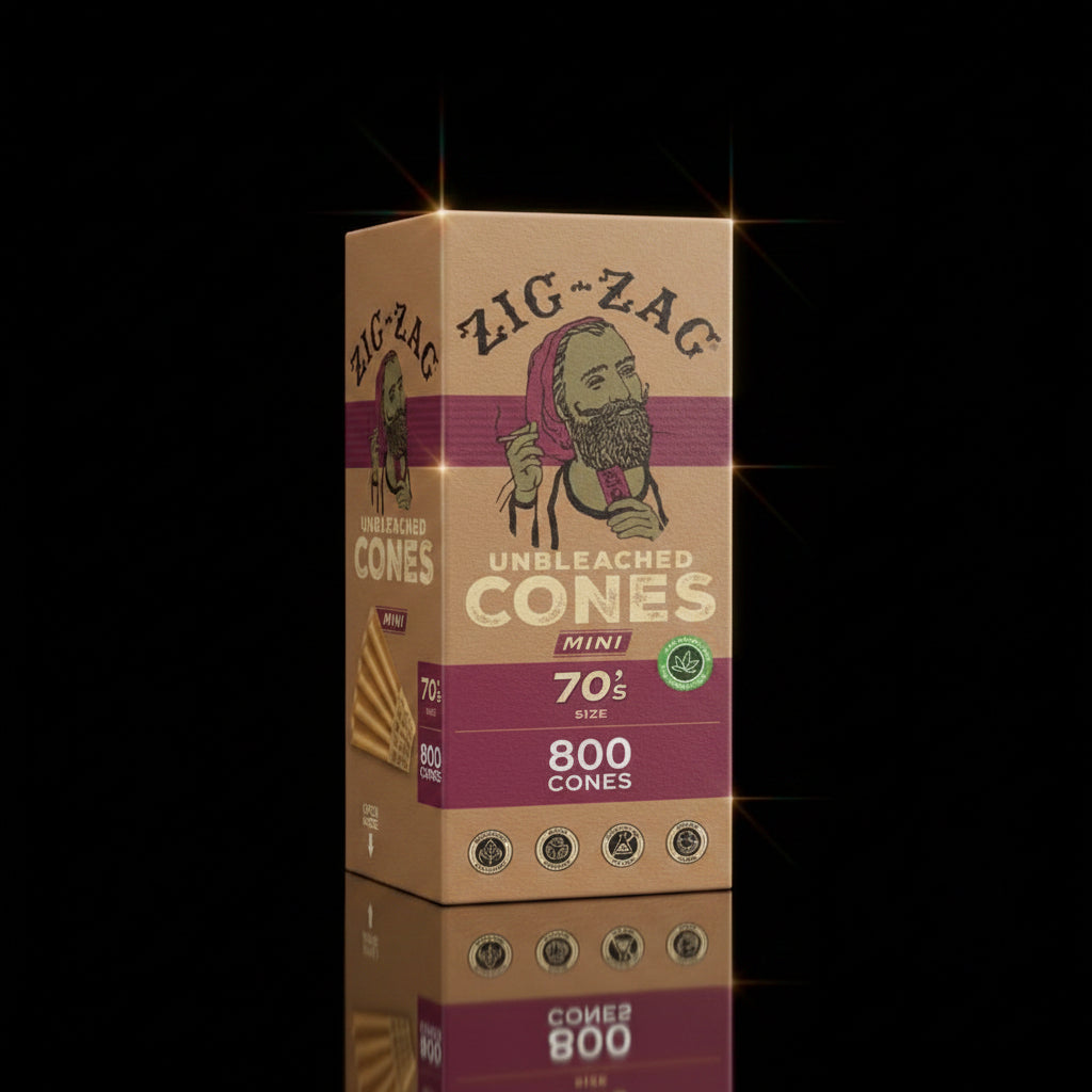Zig Zag Hemp Wraps | Cones 11/4mm,98mm,109mm - SmokeMEGA