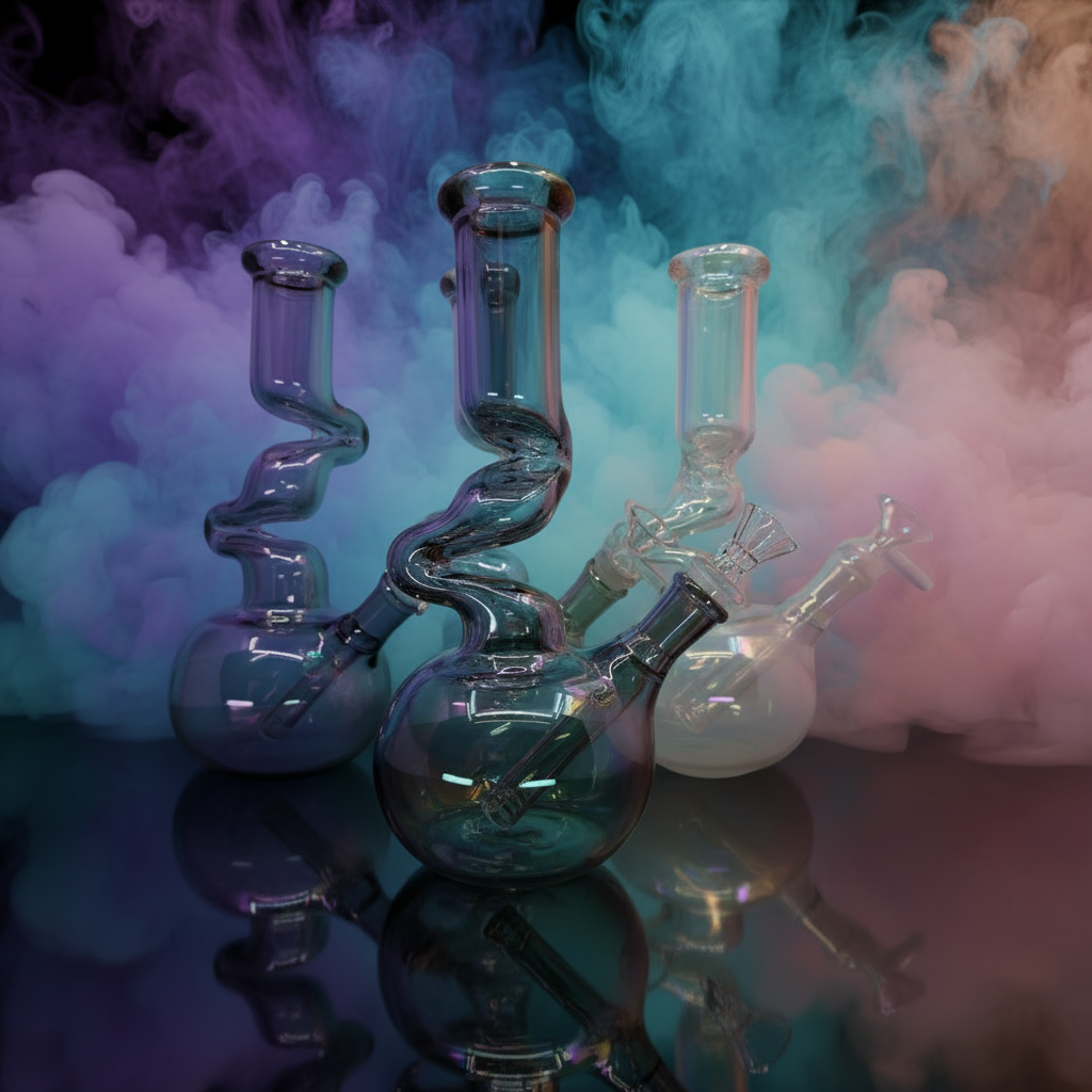 10" Metalic Zong Beaker Bong