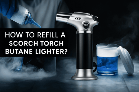 Refill Your Scorch Torch Lighter the Right Way - SmokeMEGA