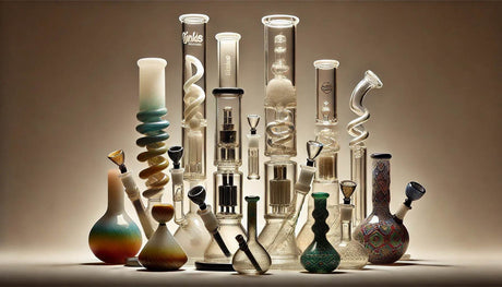 5 Unique Glass Bong Designs That Stand Out - SmokeMEGA