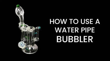 How To Use A Water Pipe Bubbler - SmokeMEGA