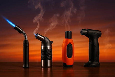 Butane torch lighter collection