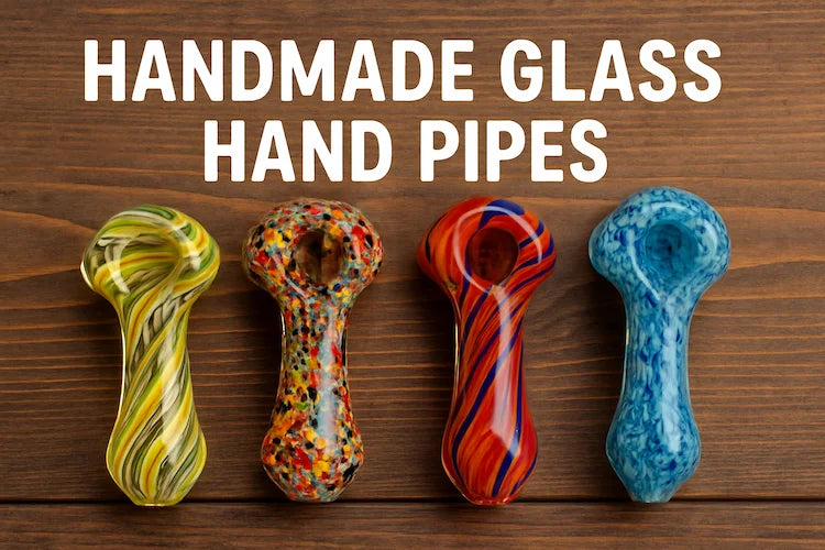 Handmade Glass Hand Pipes
