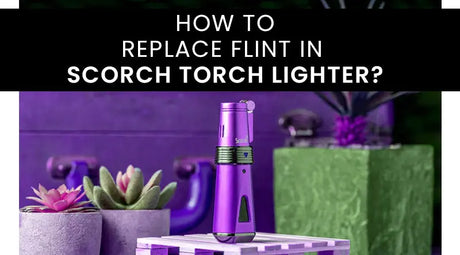 How To Replace Flint In Scorch Torch Lighter?