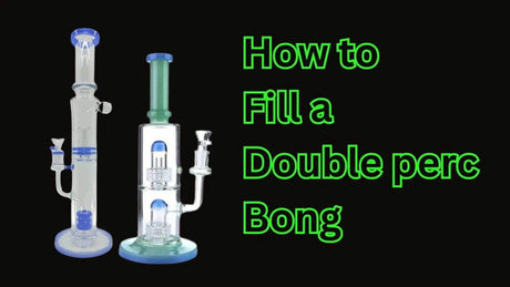 How to Fill a Double Perc Bong the Right Way for Smooth Hits - SmokeMEGA