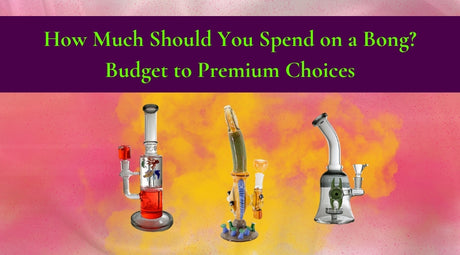 How Much Should You Spend on a Bong? Tips for Bong Budget