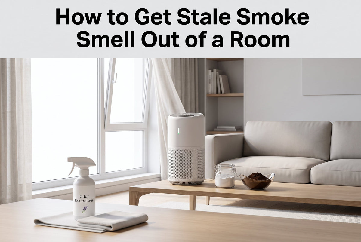 How to Get Stale Smoke Smell Out of a Room